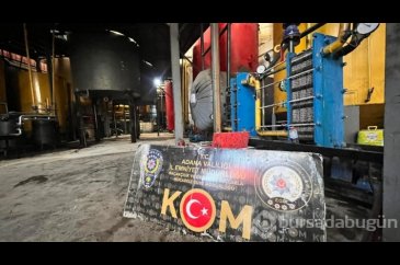Adana'da 125 bin 320 litre kaçak akaryakıt ele geçirildi