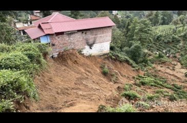 Rize'de yağış sonrası hasar tespiti sürüyor
