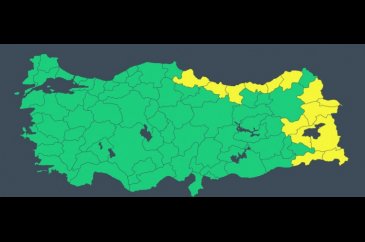 Meteoroloji'den 14 kente sarı uyarı