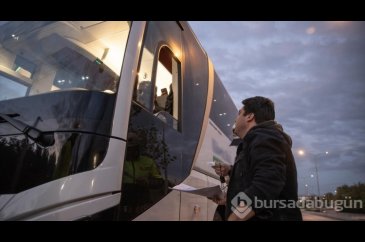 Şehirler arası yolcu otobüsleri sivil polisler tarafından denetleniyor