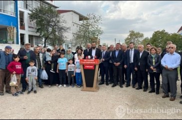 CHP Yıldırım İlçe Başkanı Gün, Karapınar Mahalle sakinlerinin sorun...