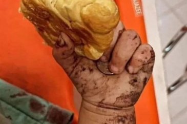 İsrail'in Gazze'deki hastaneye saldırısından ilk görüntüler