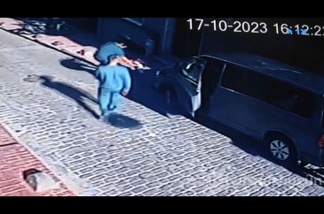 Beyoğlu'nda 3'üncü kat penceresinden düşen çocuğun mucize kurtuluşu

