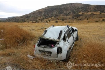 Yola fırlayan domuz kazaya neden oldu: 1 ölü, 4 yaralı
