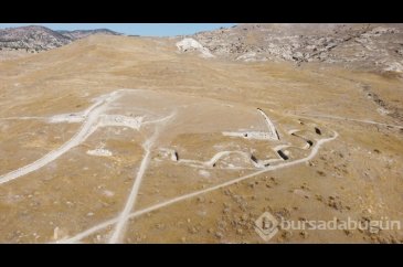 Denizli'deki antik kentte Kurtuluş Savaşı döneminden kalma siper bu...
