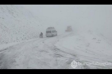 Kış gelmeden kar geldi!