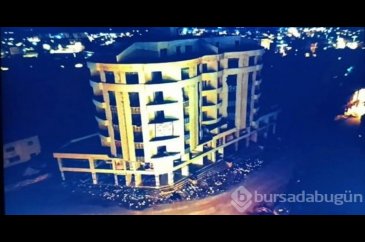 Gaziantep'te dinamitle patlatılan bina yıkılmadı
