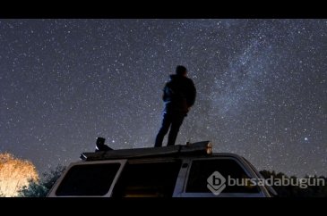 Işık Dağı'nda yıldızlı gece
