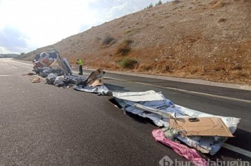 TAG Otoyolu'nda katliam gibi kaza: 5 ölü
