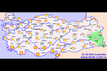 Meteoroloji'den yeni rapor! Bugün hava nasıl olacak?
