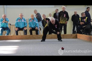 Huzurevi sakinleri 'bocce' turnuvasında buluştu
