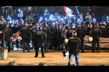 AB Zirvesi Filistin'e destek gösterileri gölgesinde toplandı

