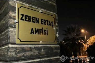 Zeren Ertaş'ın ismini amfiye verdiler