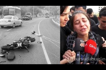 Nişanlısının öldüğü yerde gözyaşı döküp, adalet istedi

