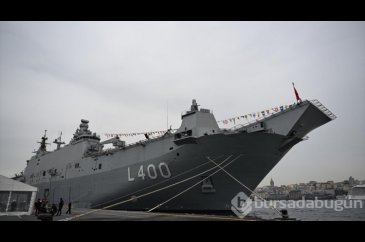 TCG Anadolu, İstanbul'da ziyarete açıldı
