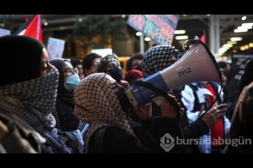 New York'ta Filistin'e destek gösterisi düzenlendi
