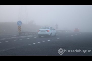 Tekirdağ'da sis etkili oldu
