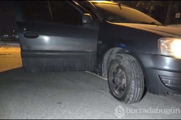 Bursa'da liseli çocuk babasının aracını kaçırdı!