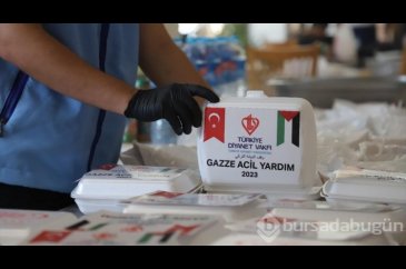 TDV, Gazze'deki partner kuruluş aracılığıyla günde 1500 kişiye sıca...