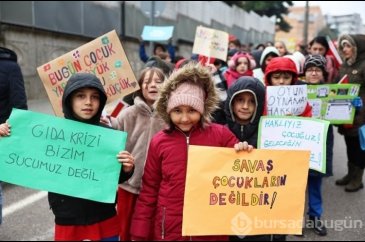 Bursa Nilüfer'de söz çocukların