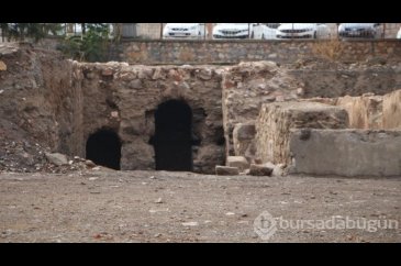 Kazıda 5 asırlık hamam bulundu!