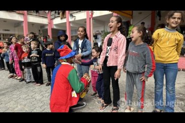 Gazze'de çocuklar için etkinlik düzenlendi
