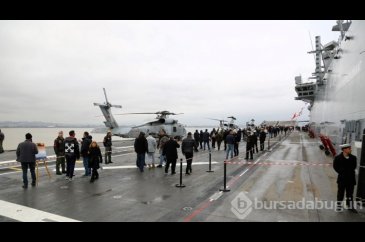 TCG Anadolu, Kocaeli'de ziyarete açıldı
