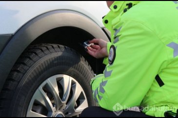 Lastik kontrolleri başladı! Cezası şimdilik 2 bin 568 lira!