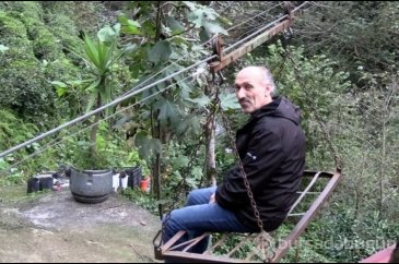 Rize'de tehlikeli teleferik yolculuğu 'yol' ile son buldu