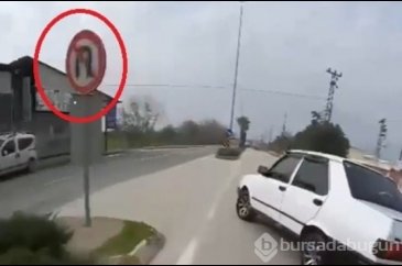 Bursa'da hatalı dönüş kaza getirdi