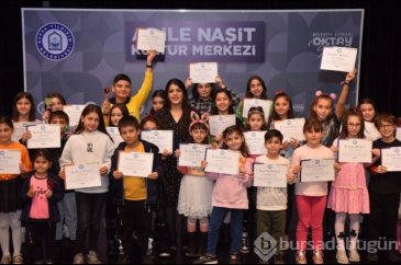 Yıldırım sanat kursları mezunlarını verdi
