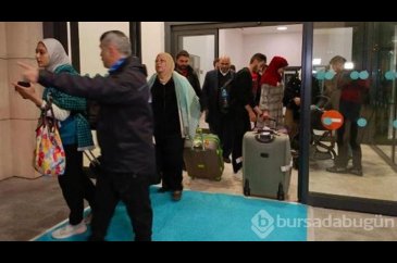 Gazze'den tahliye edilen 68 kişi İstanbul'a geldi
