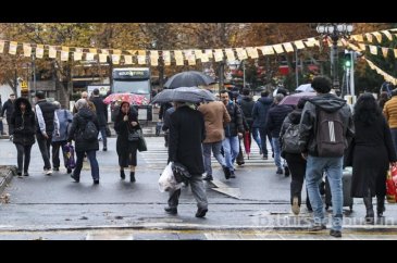 Ankara'da yağmur
