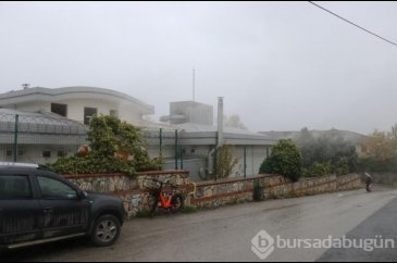 Saunada yangın paniği
