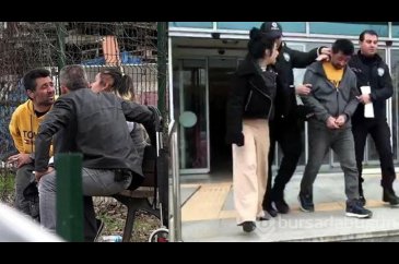 Eski eşini tabancayla rehin alan şüpheli tutuklandı, kızı ağladı
