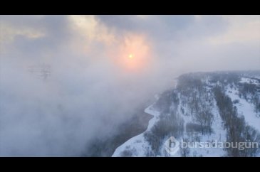 Krasnoyarsk'da dondurucu soğuklar

