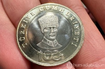 Darphane'den madeni 5 liraların üzerindeki Atatürk rölyefi için açı...