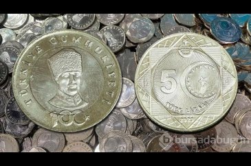 Darphanede tartışmalı madeni 5 liranın basım aşaması
