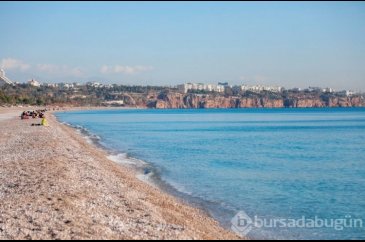 Antalya'da deniz havası!
