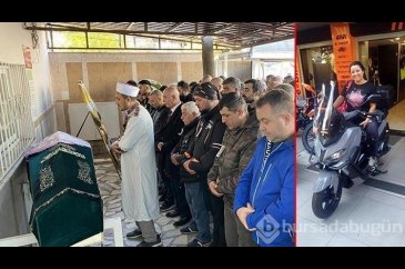Kazada ölen kurye Zeynep, son yolculuğuna uğurlandı
