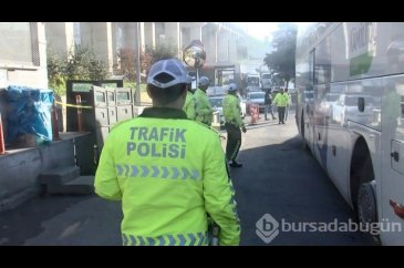 İstanbul'da otobüslere kış lastiği denetimi
