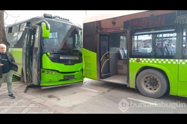 Kocaeli'de yolcu otobüsleri çarpıştı: 6 yaralı
