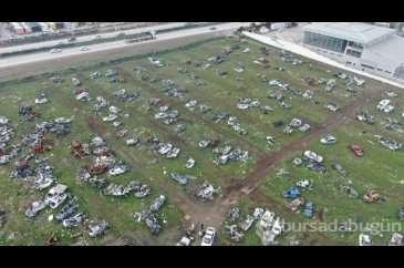 Hatay'da enkazdan çıkarılan 18 bin 931 araç sahiplerine teslim edil...