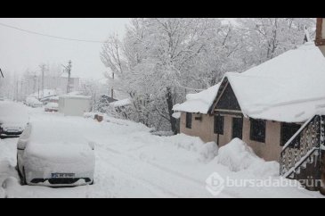 Karlıova'da kar etkili oldu
