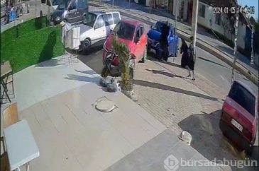 Kontrolden çıkan araç, otobüs bekleyenlere çarptı