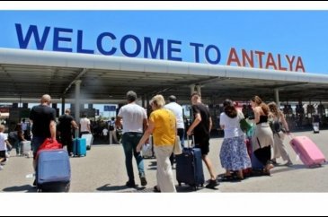 Antalya'da turist rekoru