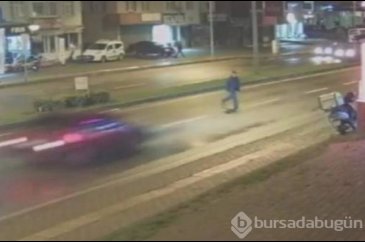 Zonguldak'ta otomobilin çarptığı yaşlı adam havada takla attı