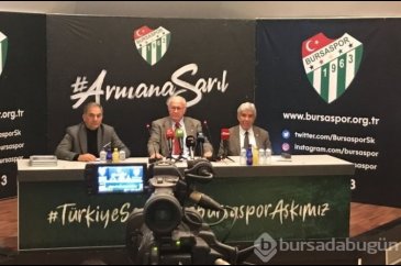 Bursaspor Başkanı Bür: Kulübe başvuru yok