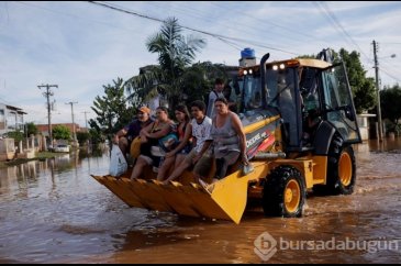 Brezilya'da sel: Yüzlerce kasaba sular altında
