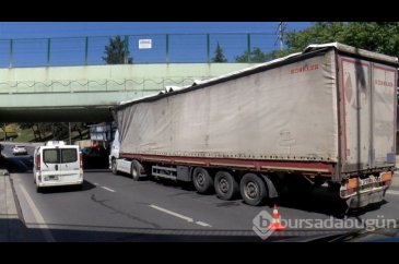 Bakırköy'deki sabıkalı üst geçitte yine kaza 